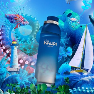 Kaiak Sonar Feminino 100ml Natura | Fragrância Fresca Aquática Floral Original