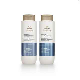 Natura Lumina Hidratação e Proteção Antipoluição | Shampoo e Condicionador | Cabelos Hidratados e Protegidos