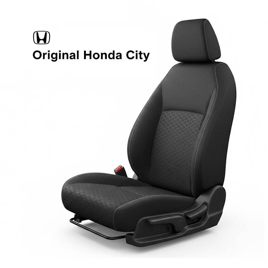 Capa de Banco Original Honda City – Peça Genuína – Tecido de Fábrica