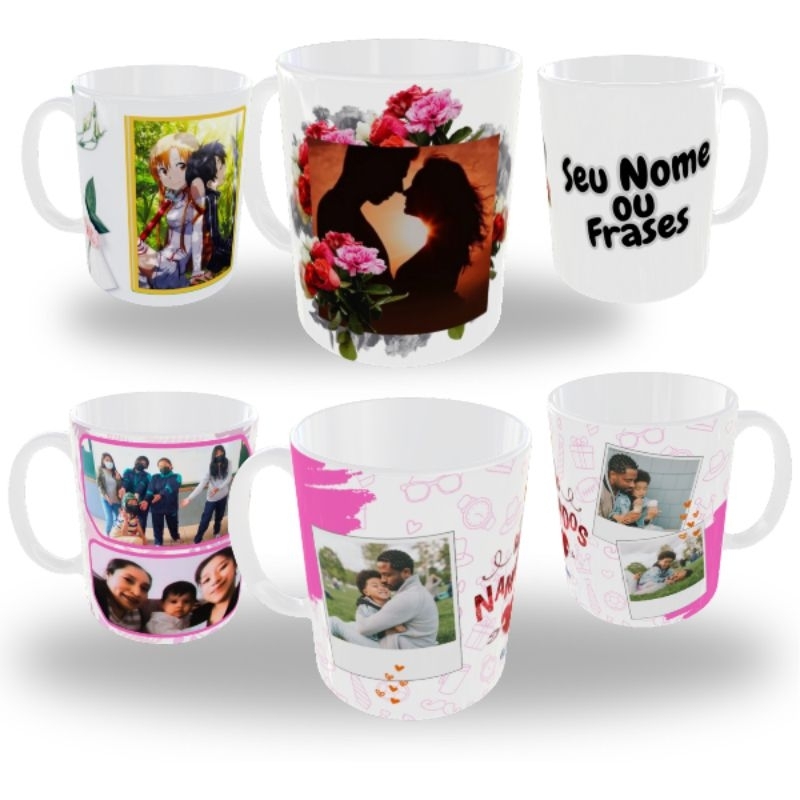 Caneca personalizada com seu foto de Porcelana  325ml 1 unidad