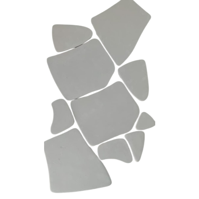 Moldes/Formas Abs 3D - Kit 10 Pedras Piso/parede Orgânico