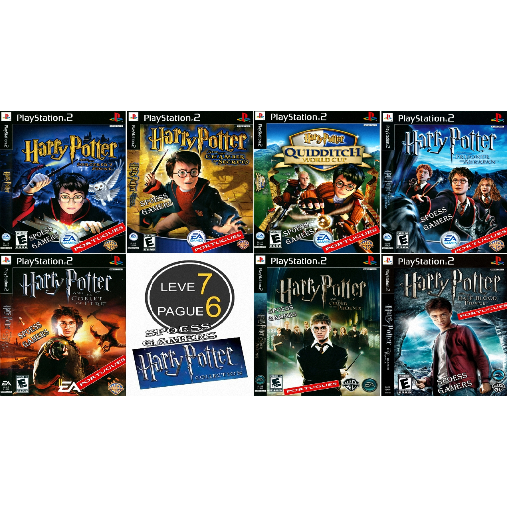 Harry Potter Jogos PS2 Compatível | Ação Aventura | Clássico PlayStation 2
