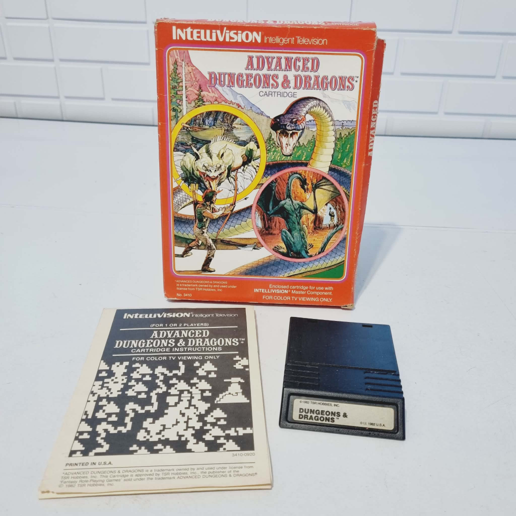 12- Cartucho Intellivision: Advanced Dungeons And Dragons