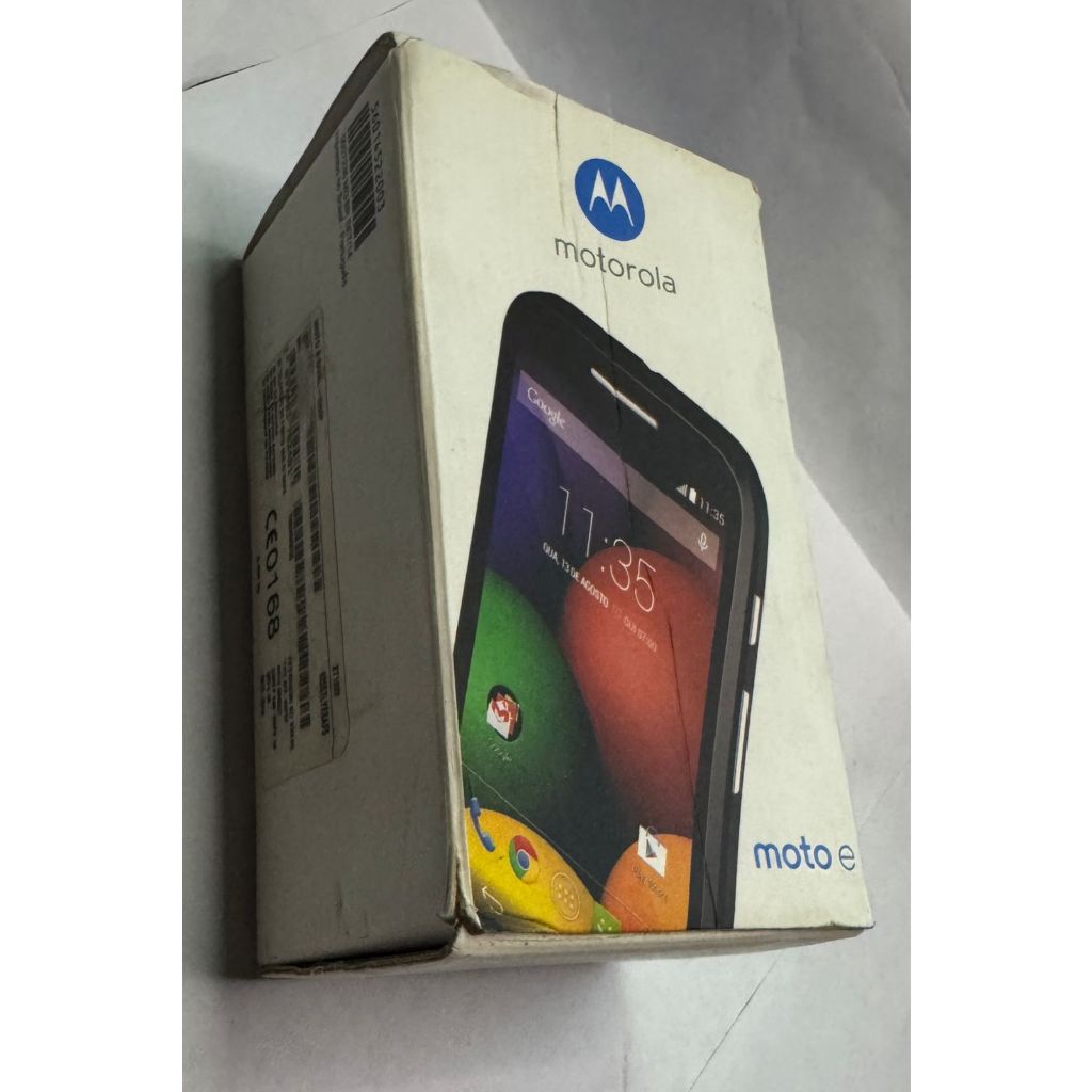 Caixa Vazia Motorola Moto E(e1) XT1022  Original Usada
