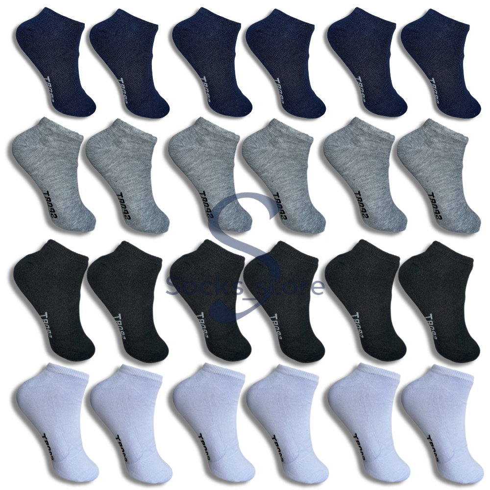 Kit 24 Pares de Meias Soquete Cano Curto Masculina Feminina Unissex em Oferta na Shopee