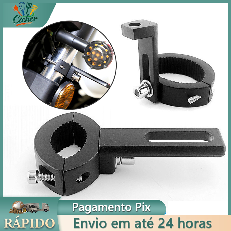 Suporte Auxiliar De Luzes De Motocicleta De Holofotes De Moto Para Farol