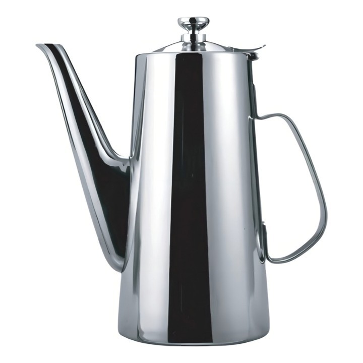 Bule Inox 1.5 Litros Com Bico Longo Chaleira Inox Com Alça E Tampa Jarra Inox Com Tampa Para Café