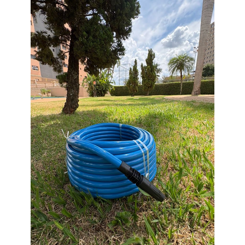 Mangueira de Jardim Resistente Reforçada Flexível Recapada com Bico e Adaptador Incluso — imagem 2 de 2