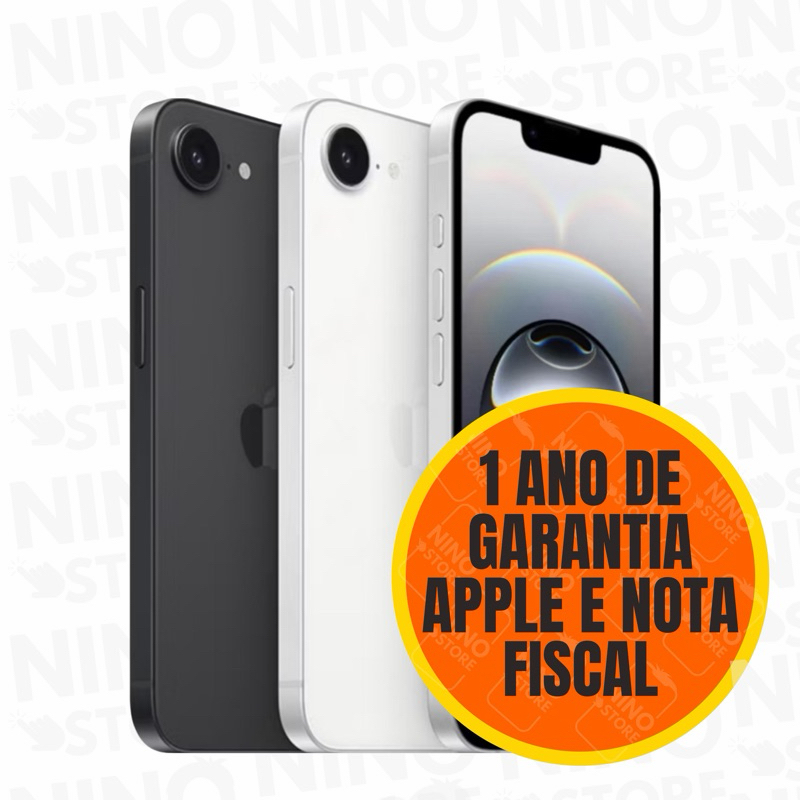 Celular iPhone 16e 128gb ou 256gb - Lacrado 1 Ano de Garantia Apple