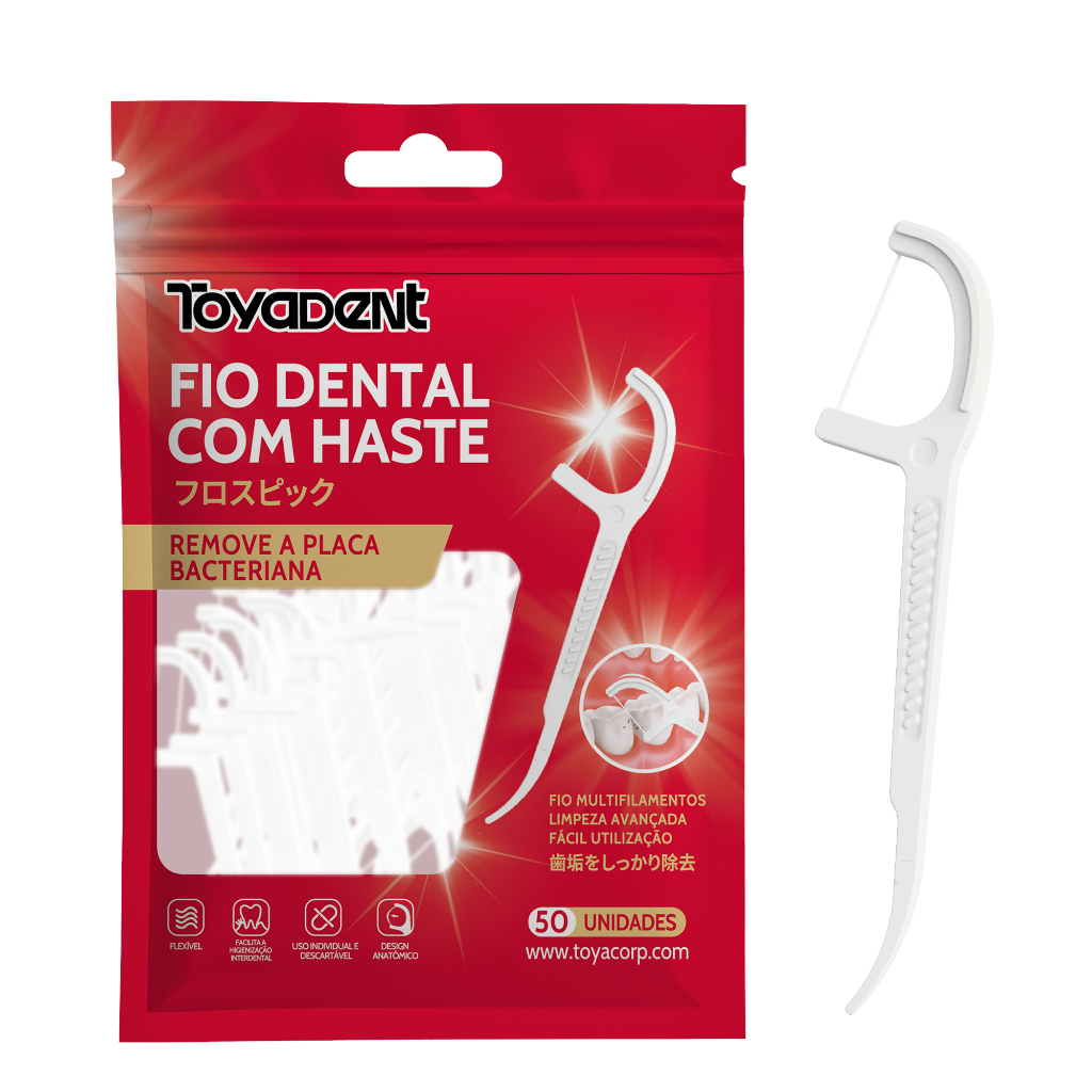 TOYADENT Fio Dental Picks Palitos Dentais Escova Interdental Higiene Oral,Para Uso Doméstico/Viagens em Oferta na Shopee