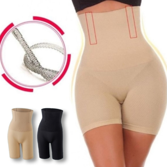 Cinta Shorts Modeladora 4 Barbatanas de AÇO Compressão - C&L LTDA em Oferta na Shopee