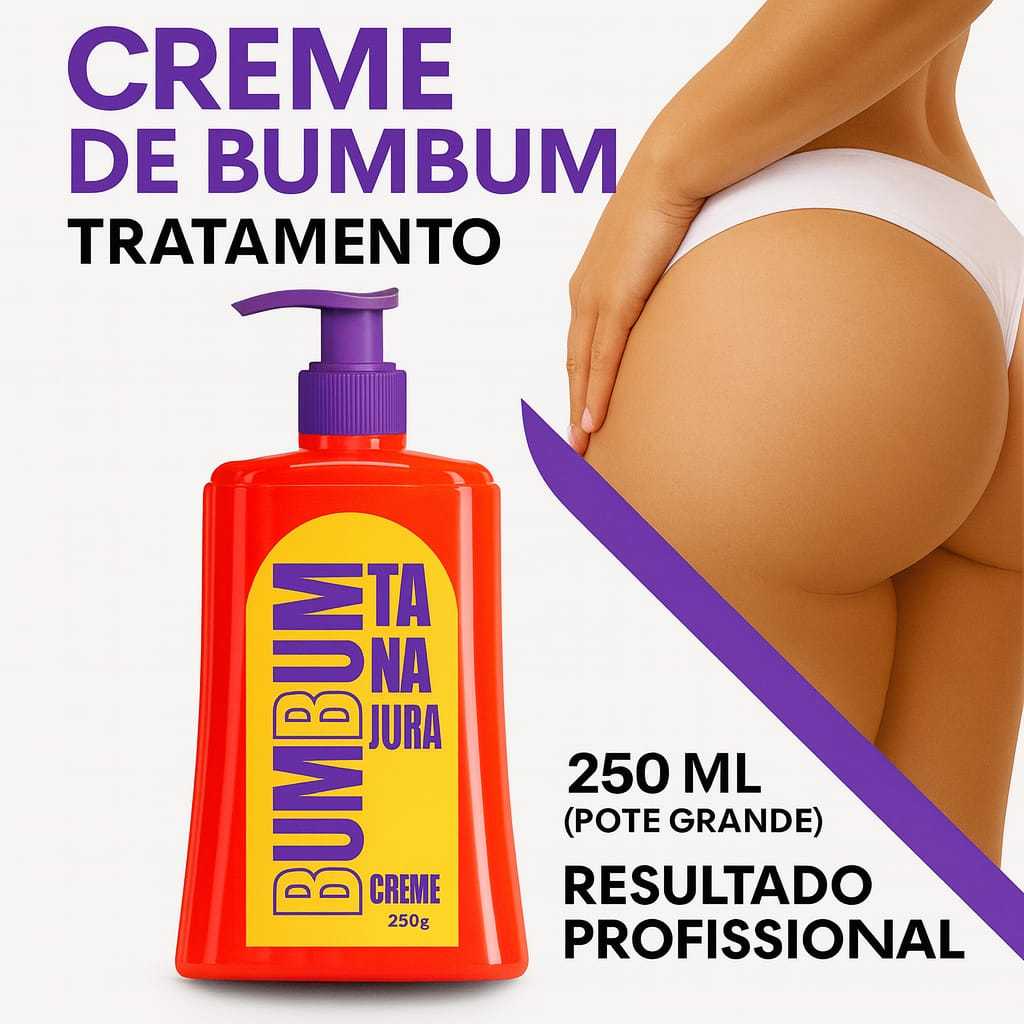 🔥 Creme de Bumbum Tanajura PRO Sidarta 🔥 Super Firmador e Anticelulite 6 em 1🔥 em Oferta na Shopee