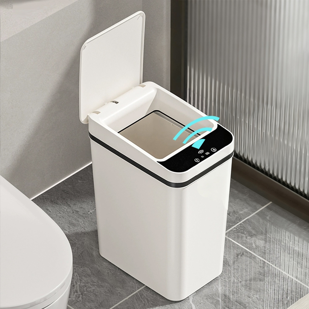 12L Bateria Lixeira sensor automático inteligente Estreito para brecha quarto banheiro Com Sensor