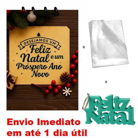 8/16/24/32 KIT Bloquinhos personalizados + Chaveiros + Embalagem (Bloquinhos 10x7)