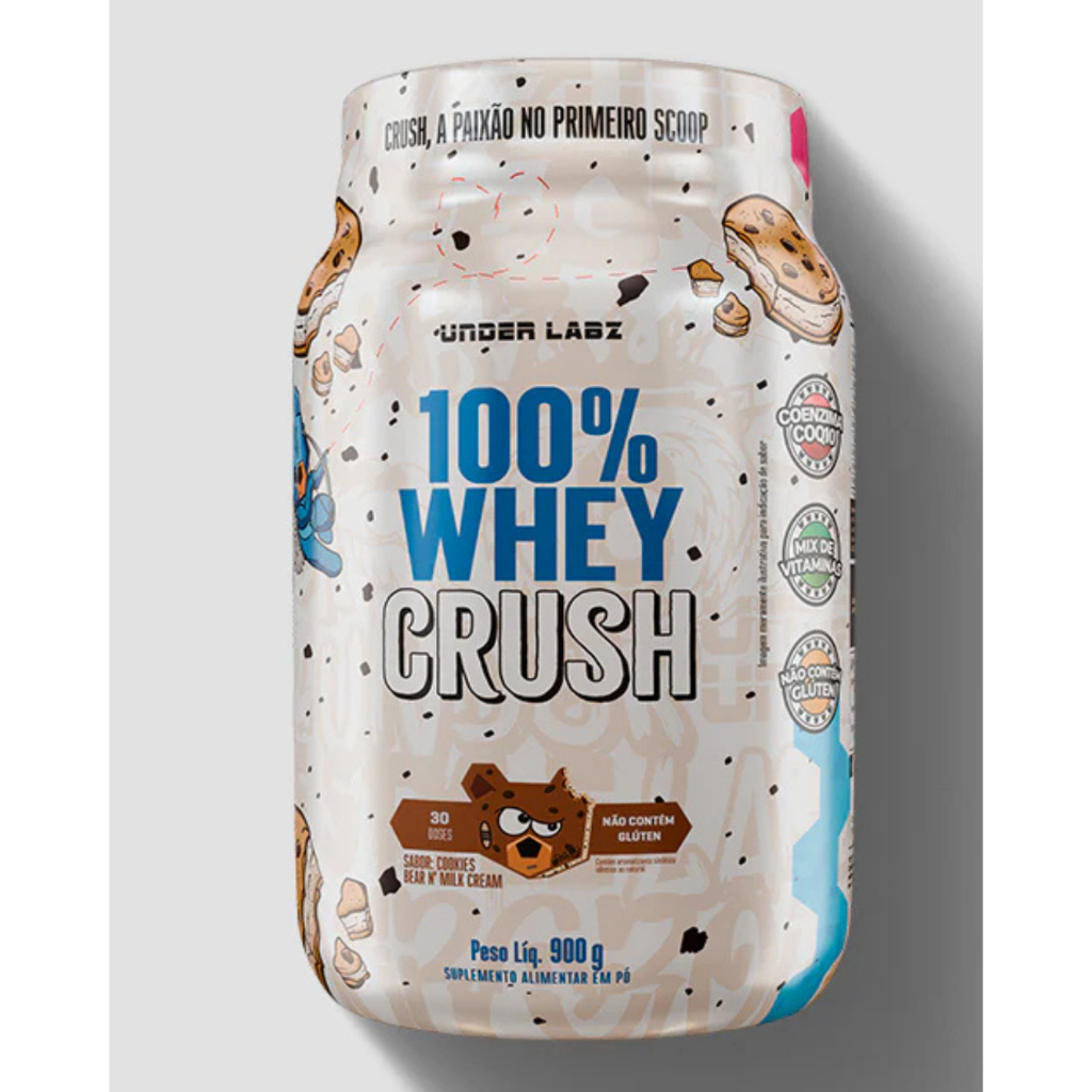 Whey 100% Crush Pote 900g - Under Labz