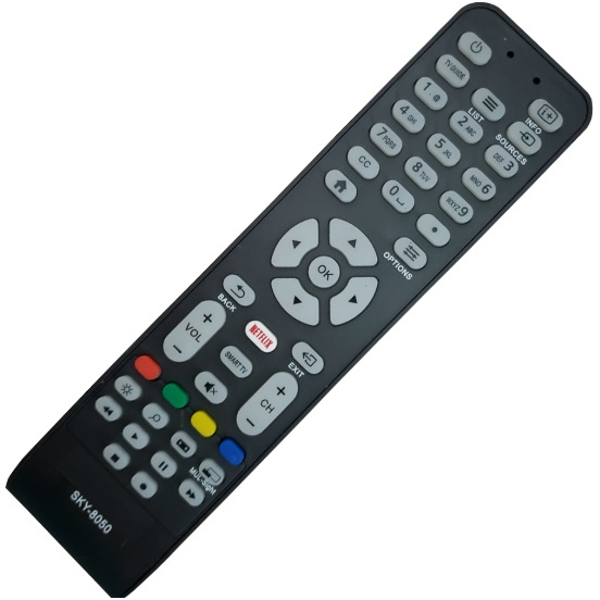 Controle Remoto Tv Led Aoc Smart Netflix Fgb-8050 Le32s5760 / Le43s5760