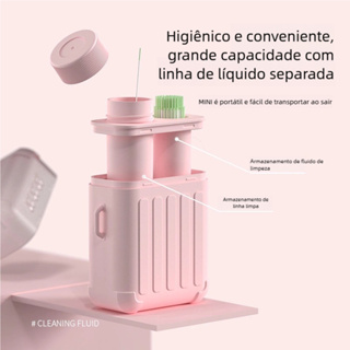 Conjunto de Limpeza de Orelhas e Piercing - Fios + Limpador para Brincos, Ideal para Casa e Viagem em Oferta na Shopee