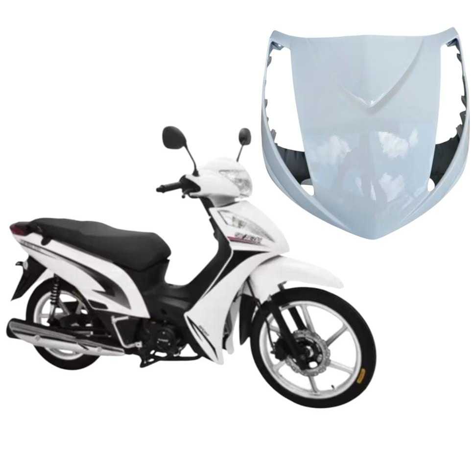 CARENAGEM BICO FRONTAL SHINERAY JET 50/125 2012/2019 BRANCO SOLIDO