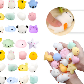 Animais Fofos de Mochi Squishy – 30/50/100PCS, Brinquedos para Alívio de Estresse Infantil, Lembrancinhas de Festas em Oferta na Shopee