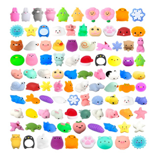 Kit10/kit25/kit40/kit60 Squishy Mochi Bichinho Macio De Apertar ｜Hit para Bebe e Criança Squeeze Toys-Conjunto em Oferta na Shopee