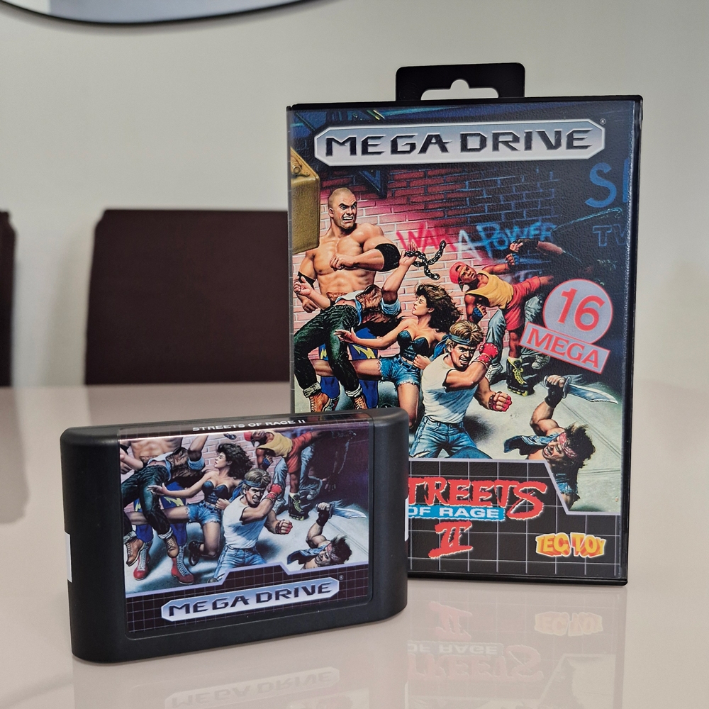 Jogo Streets of Rage 2 - Mega Drive (Repro) - Padrão Tectoy