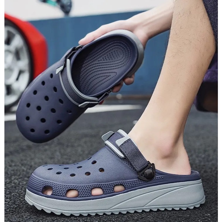 SANDÁLIA ANATÔMICA MASCULINA Conforto Premium com Tira Ajustável –Leve, Moderna e Antiderrapante-BC6