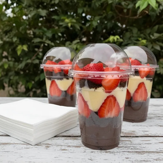 COPO C/TAMPA BOLHA PLASTILANIA 150ML/200ML/250ML/300ML/440ML  C/20 UNIDADES em Oferta na Shopee