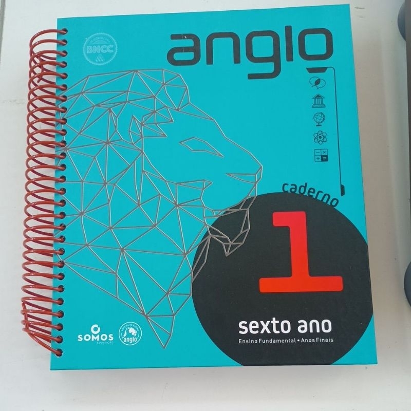 Anglo 6° ano Caderno 1- novo em Oferta na Shopee