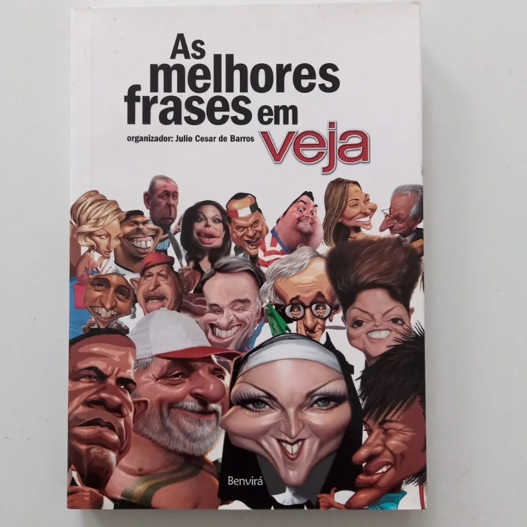 Livro As Melhores Frases Em Veja Org.: Julio Cesar