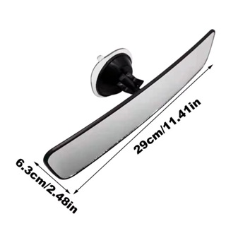 Espelho Retrovisor Interior C/ Ventosa 29cm 6,5cm Carro, Ônibus, Caminhão , Buggy, Jeep em Oferta na Shopee