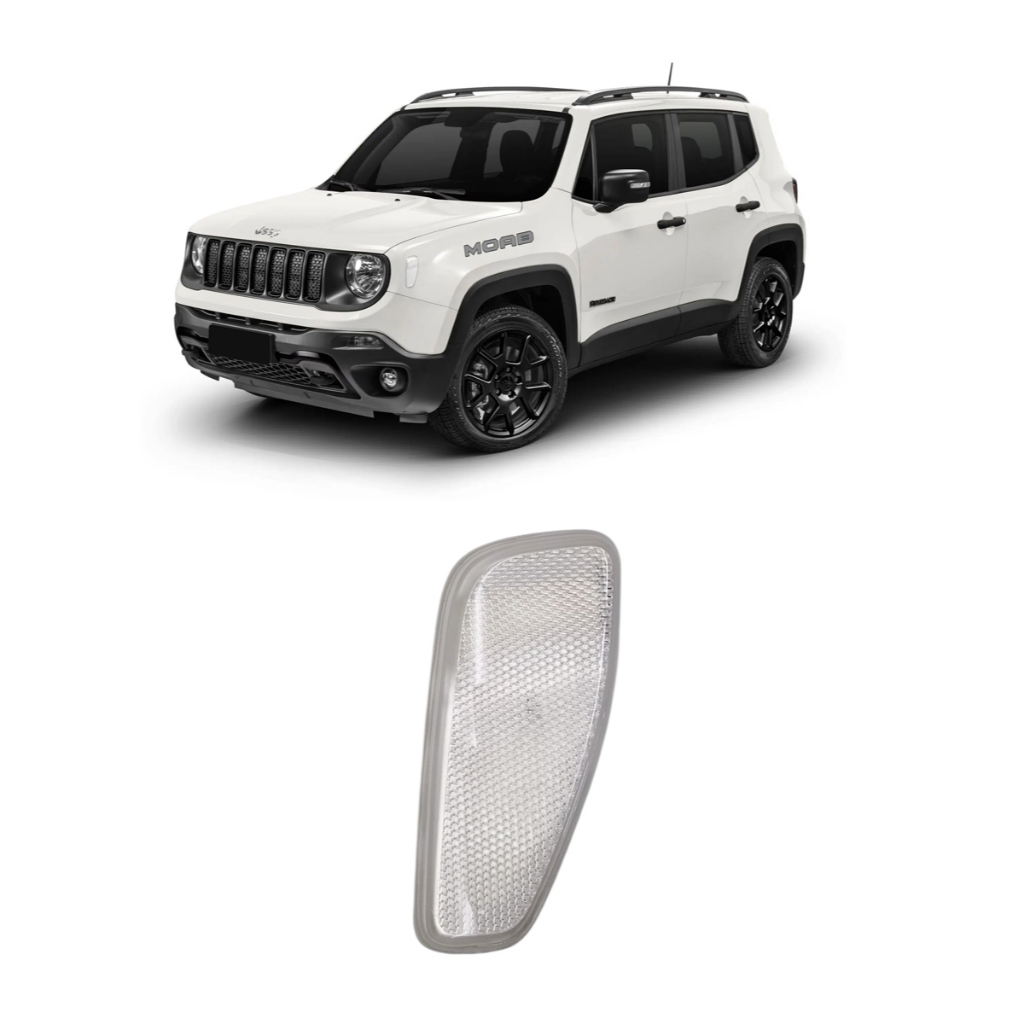 Refletor Olho De Gato Paralama Jeep Renegade 15/25 Original Esq.