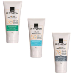 Protetor Solar Facial Avon Renew | FPS 30, 50 ou 70, 40g (Escolha o Seu )