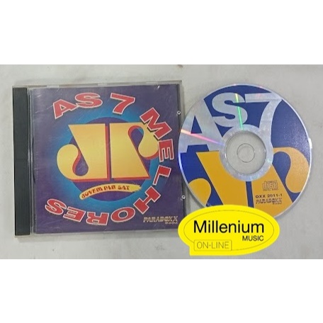 CD As Sete Melhores As Sete Melhores Volume 1 Original Gravadora Colecionador Ótimo Estado