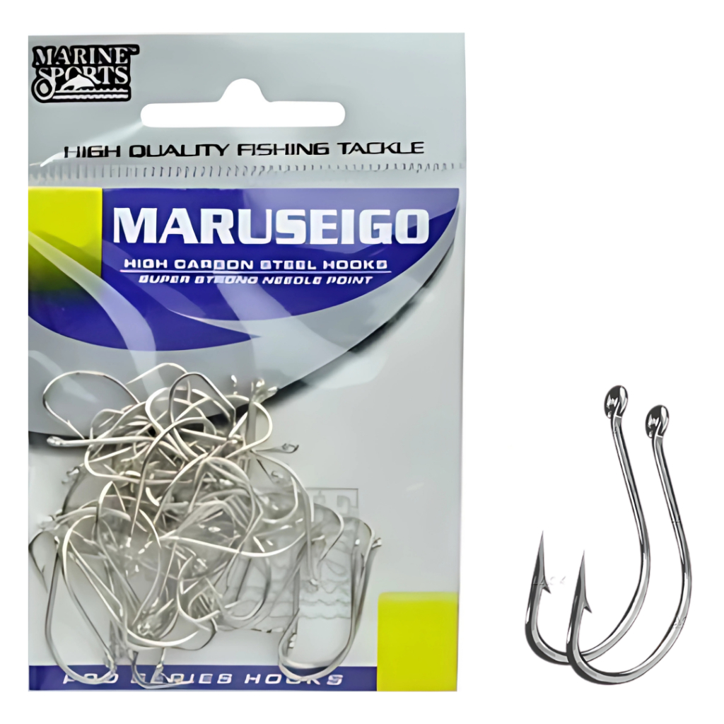 Anzol para Pesca Maruseigo Nickel Marine Sports Cartela