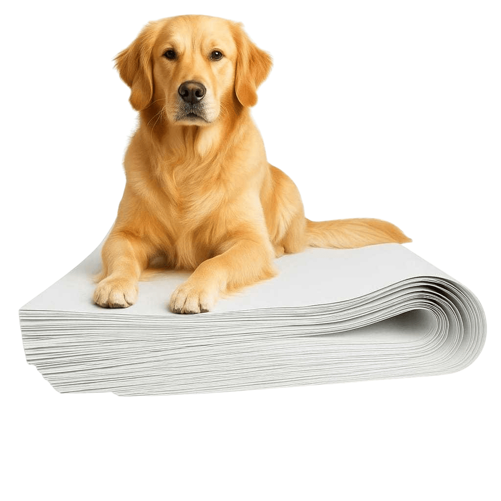 Papel Jornal Biodegradável Pet Manilha Resma Limpo Reciclado Econômico Pet Sustentável
