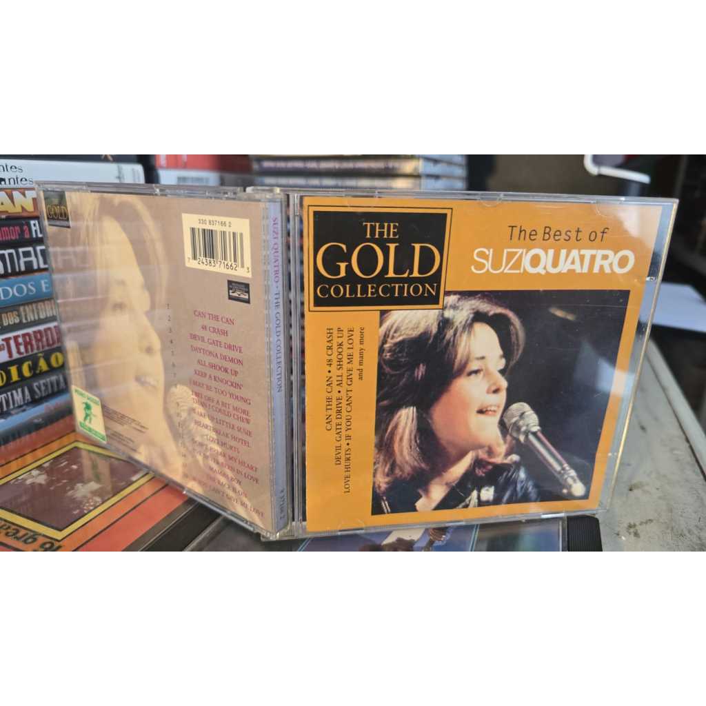 Cd Suzi Quatro The Best Of The Gold Collection -Impecavel can the can 48 crash devil gate drive allshook up love hunts
