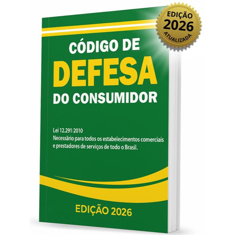 Livro Código de Defesa do Consumidor 2026 | CDC 2026 | Versão Atualizada + Decretos Essenciais