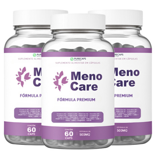 Novo Meno Care 180 Capsulas - Nova Formula - 3 Potes em Oferta na Shopee