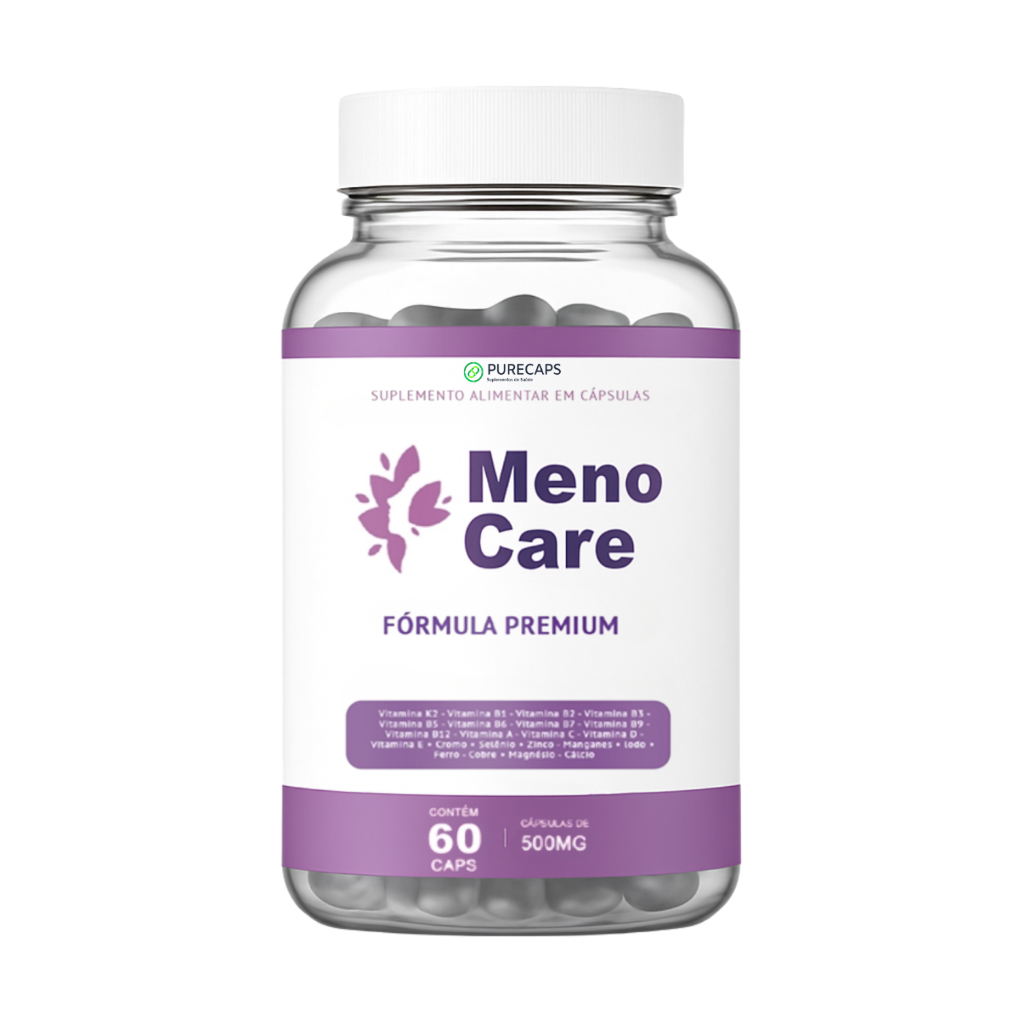 Novo Meno Care 60 Capsulas - DIGA ADEUS AOS SINTOMAS DA MENOPAUSA