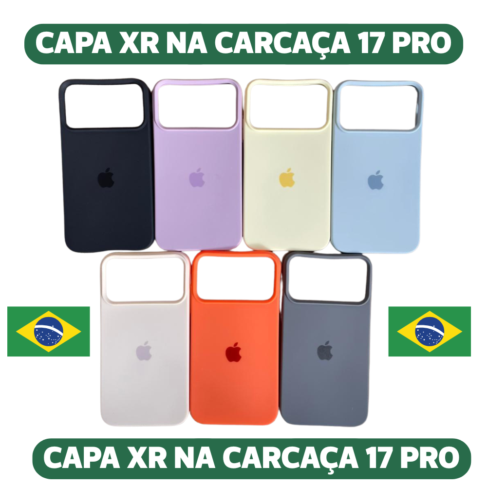 Capa XR na carcaça do 17 Pro Capinha XR na carcaça do 17 Pro Case XR na carcaça do 17 Pro XR para 17 Pro em Oferta na Shopee