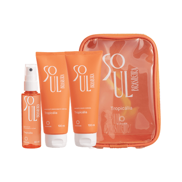 Kit Body Splash Tropicalia Hinode Soul Brasileira Natal 2025