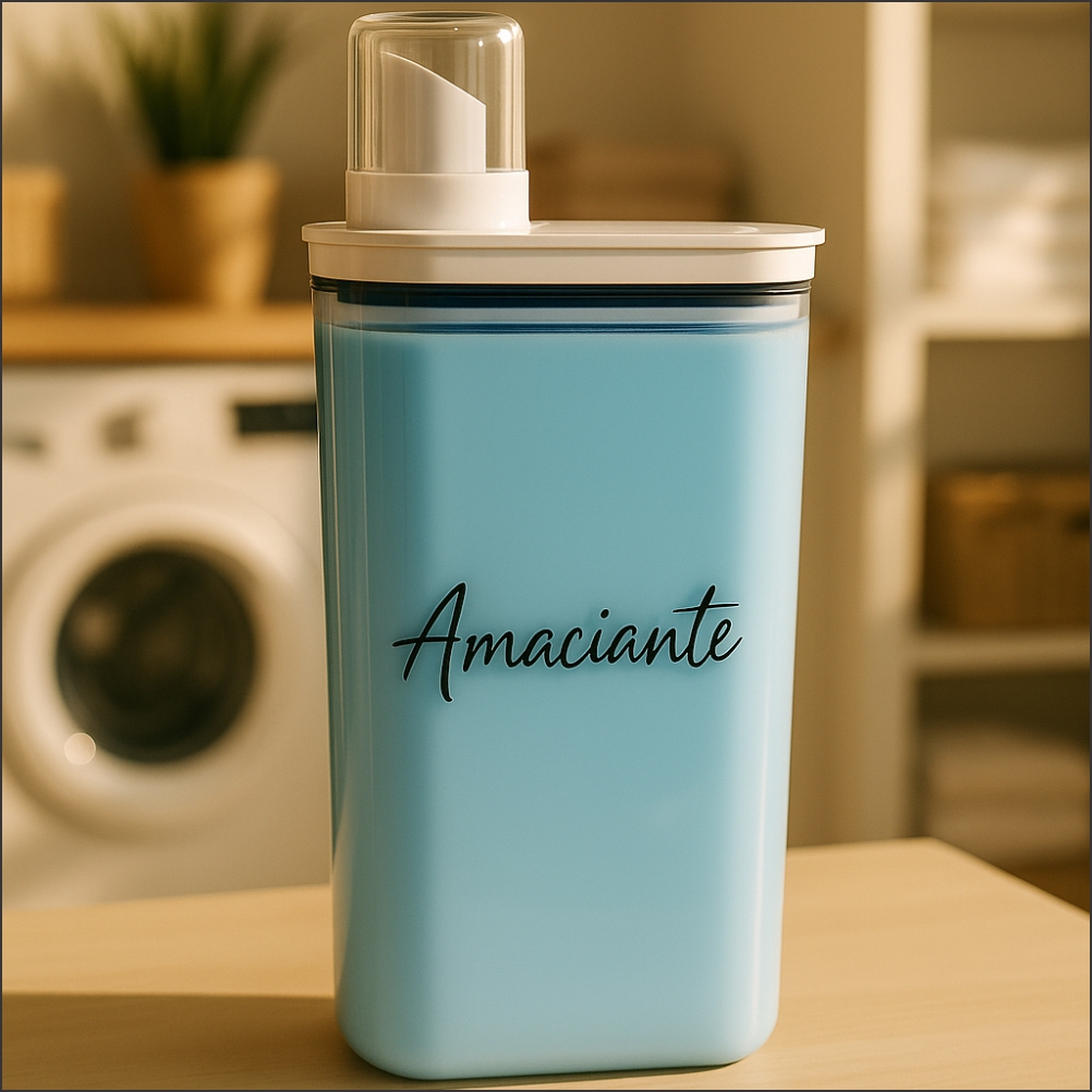 Kit (1,3,4) Dispenser Pote Hermético Copo Medidor Porta Sabão Em Pó Amaciante 2,3L Organizador Lavanderia Chumbo em Oferta na Shopee