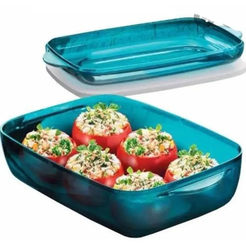 Travessa MicroPlus retangular 1,7 litros Tupperware