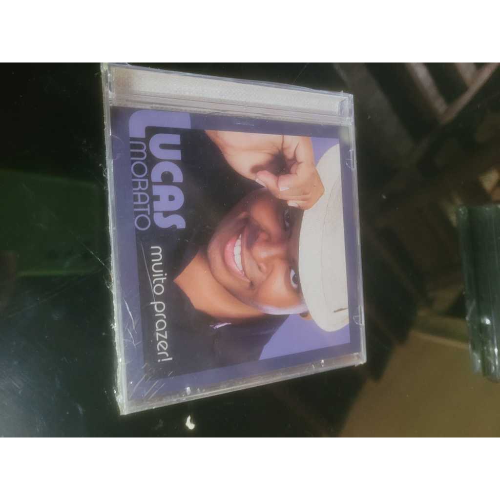 LUCAS MORATO - MUITO PRAZER - CD NOVO LACRADO - 30 REAIS - CD NUNCA DESLACRADO