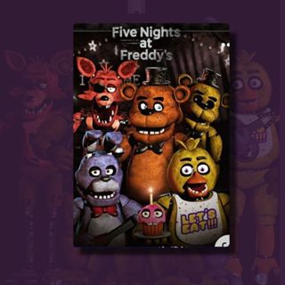 Placa Decorativa Quadro MDF Jogo Game FNAF Five Nights at Freddy's Diversos Tamanhos em Oferta na Shopee