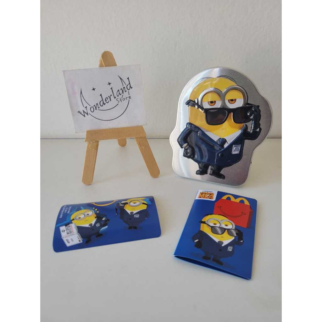 Lata Atividade Minion Minions Meu Malvado Favorito 4 Mcdonalds 2024