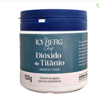 Dióxido De Titânio Iceberg Chef em Oferta na Shopee
