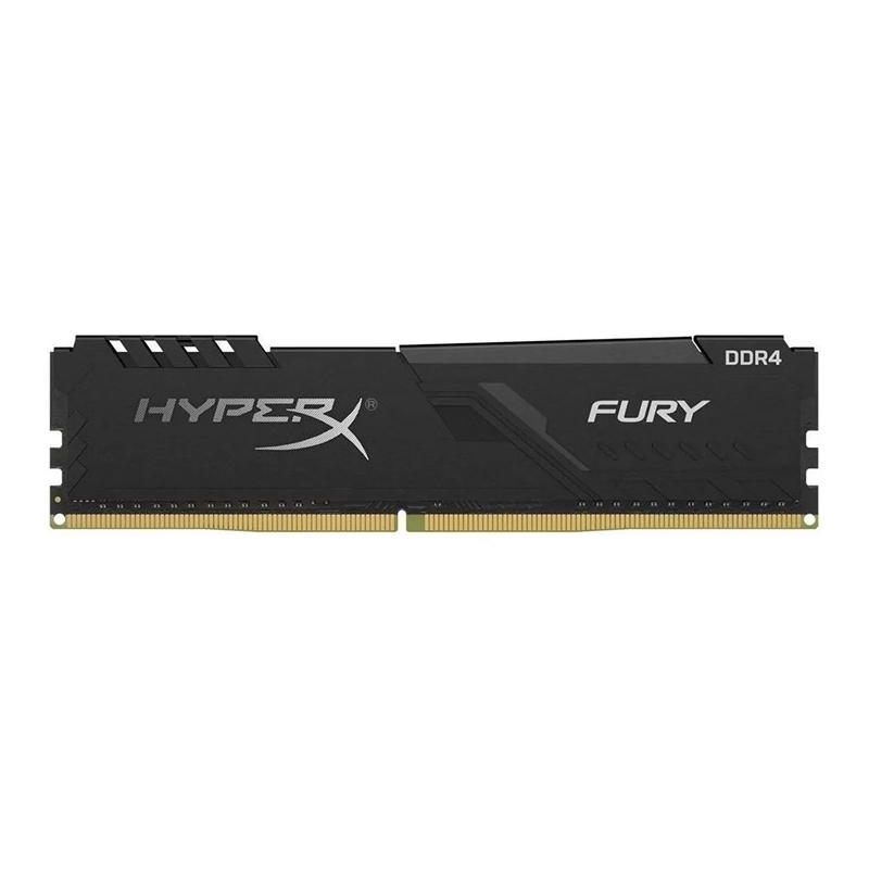 Memória Ram Hyperx Fury Ddr4 8GB 2666mhz Cl16 Dimm Preta – Desktop