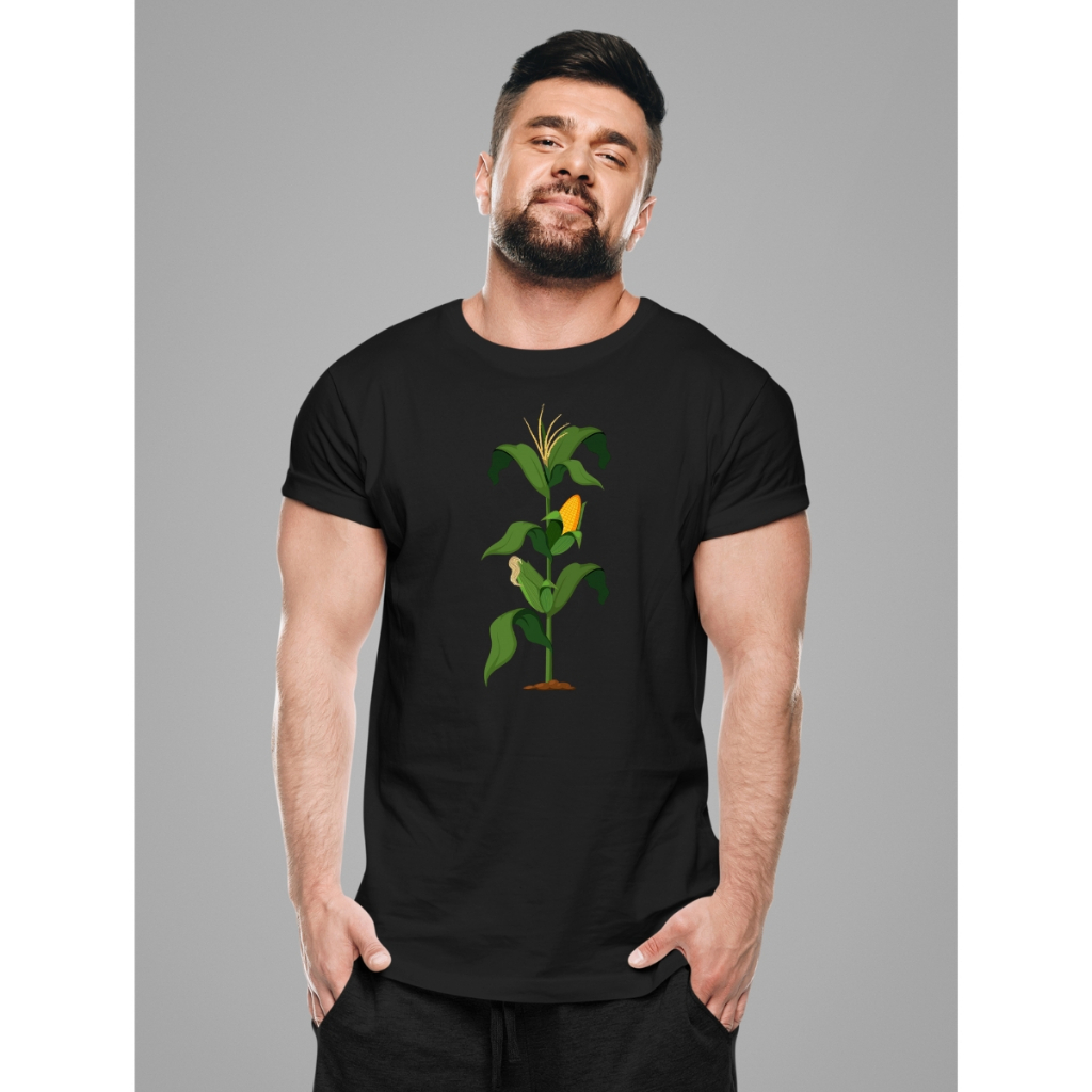 CAMISETA MASCULINA AGRONEGÓCIO AGRO É POP AGRICULTURA MILHO PLANTAÇÃO