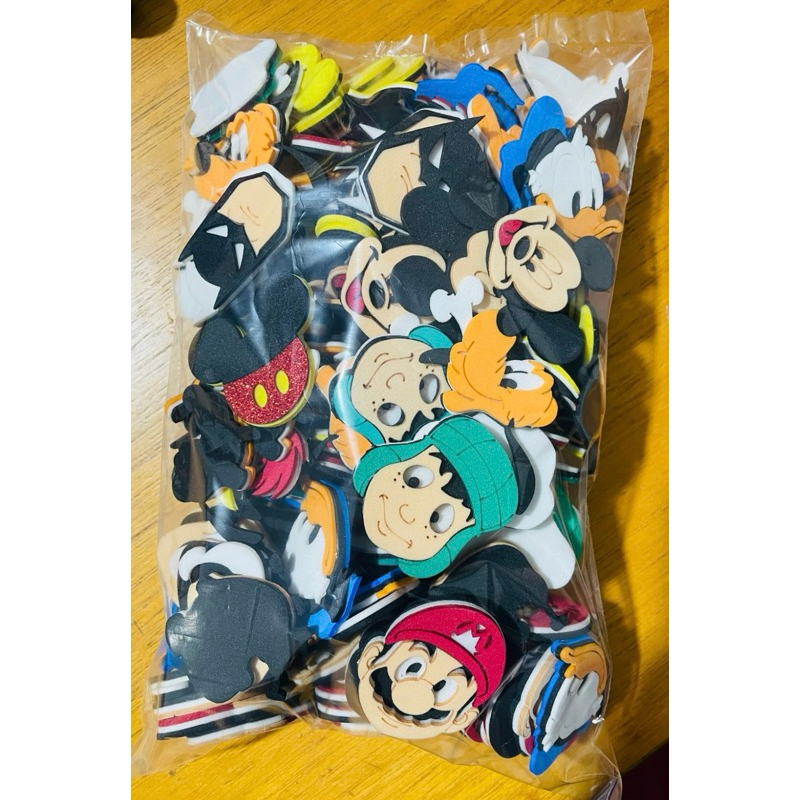 Apliques em Eva para acessórios em geral macho (sortidos sem opção de escolha)